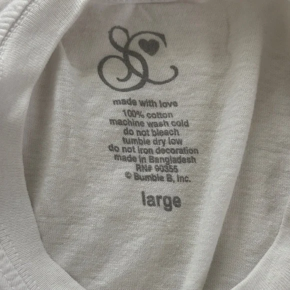 Sabrina Carpenter Graphic White T-Shirt